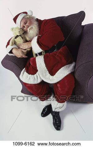 sleeping, chair, Christmas, toy, teddy bear, indoors View Large Photo Image Stock Image - sleeping, chair, Christmas, toy, teddy bear, indoors. Fotosearch