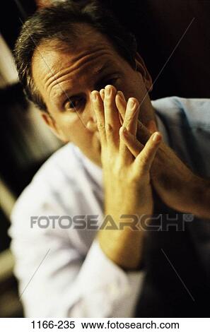 stress, business, concepts, Middle-aged, contemplation, anticipation View Large Photo Image Stock Photography - stress, business, concepts, Middle-aged, contemplation, anticipation. Fotosearch