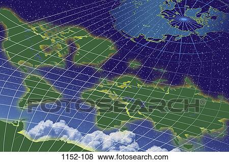 world, clouds, stars, grid, global, maps, outer space View Large Photo Image Stock Photo - world, clouds, stars, grid, global, maps, outer space. Fotosearch