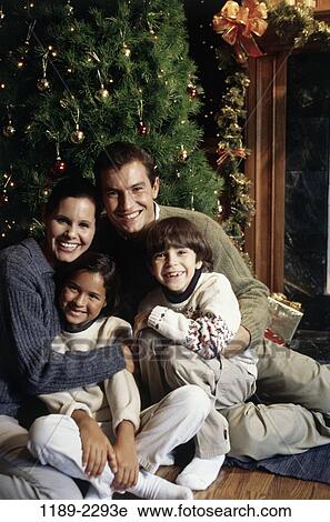 Christmas, family, holiday, Christmas families View Large Photo Image Stock Image - Christmas, family, holiday, Christmas families. Fotosearch