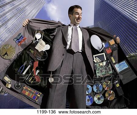 coat, choices, technology, laptop, tools, business View Large Photo Image Stock Photograph - coat, choices, technology, laptop, tools, business. Fotosearch