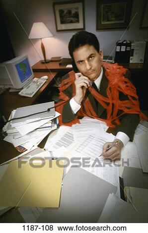 desk, paperwork, red tape, stress, business, miscellany, concepts View Large Photo Image Stock Photo - desk, paperwork, red tape, stress, business, miscellany, concepts. Fotosearch
