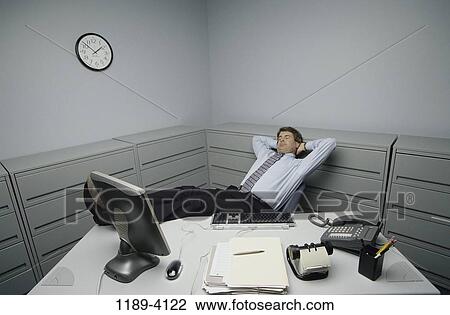 desk, sleeping, worker, business, Middle-aged, relaxing View Large Photo Image Stock Image - desk, sleeping, worker, business, Middle-aged, relaxing. Fotosearch