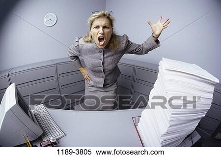 desk, woman, computer, business, challenges, confrontation View Large Photo Image Stock Photography - desk, woman, computer, business, challenges, confrontation. Fotosearch