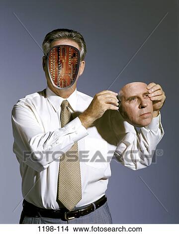 face, business, concepts, challenges, metaphors, Middle-aged View Large Photo Image Picture - face, business, concepts, challenges, metaphors, Middle-aged. Fotosearch
