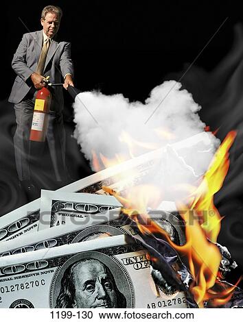 fire, money, burning, businessman, flames, metaphor, burn View Large Photo Image Stock Image - fire, money, burning, businessman, flames, metaphor, burn. Fotosearch