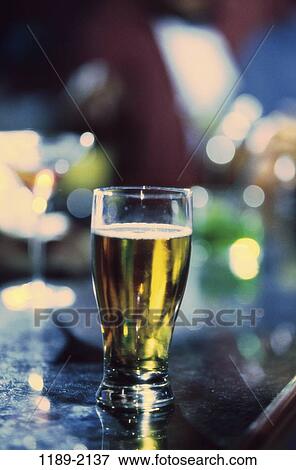 glass, beer, bar, alcoholic, alcohol, beverage View Large Photo Image Stock Photo - glass, beer, bar, alcoholic, alcohol, beverage. Fotosearch