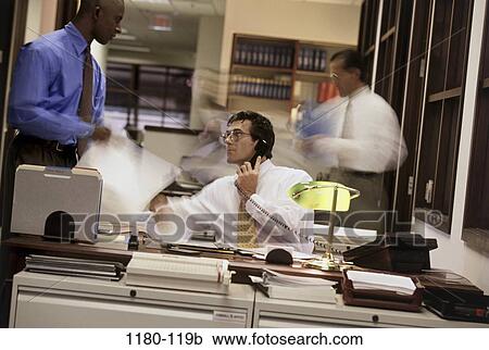group, multiethnic, men, desk, telephone, coworkers View Large Photo Image Stock Image - group, multiethnic, men, desk, telephone, coworkers. Fotosearch