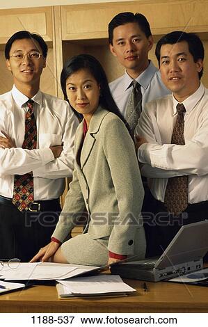 group, people, desk, Asian, laptop, business, portrait View Large Photo Image Stock Photo - group, people, desk, Asian, laptop, business, portrait. Fotosearch