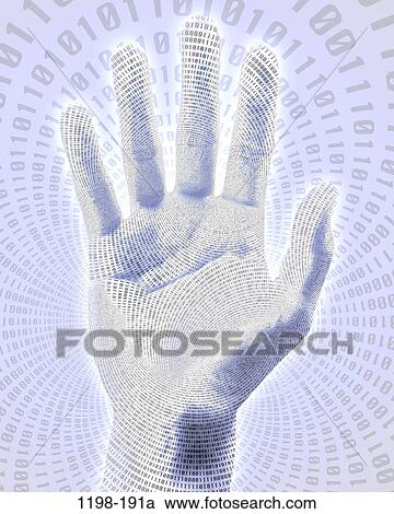 hand, binary, technology, chaotic, patterns, repetitions, computers View Large Photo Image Stock Image - hand, binary, technology, chaotic, patterns, repetitions, computers. Fotosearch