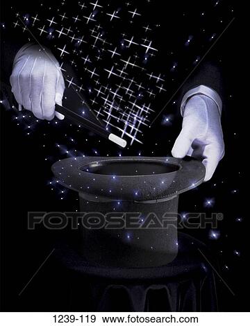 hands, hat, stars, entertainment, mysterious, gloves, mystical View Large Photo Image Stock Photo - hands, hat, stars, entertainment, mysterious, gloves, mystical. Fotosearch
