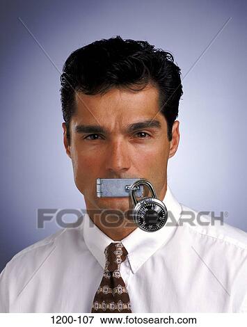 Hispanic, silence, business, concepts, conformity, businessman, lock View Large Photo Image Stock Photo - Hispanic, silence, business, concepts, conformity, businessman, lock. Fotosearch