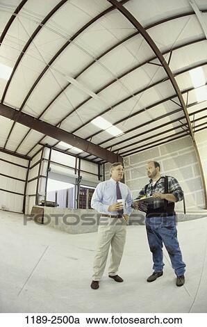 Stock Image - industry, warehouse, inventory, Industry warehousing. Fotosearch