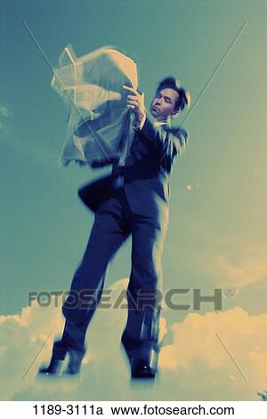 jump, newspaper, jumping, reading, motion, business View Large Photo Image Stock Image - jump, newspaper, jumping, reading, motion, business. Fotosearch
