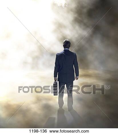 light, fog, briefcase, business, outdoors, Middle-aged View Large Photo Image Stock Photograph - light, fog, briefcase, business, outdoors, Middle-aged. Fotosearch