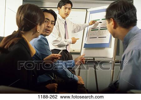 meeting, Asian, graph, presentation, chart, business View Large Photo Image Stock Image - meeting, Asian, graph, presentation, chart, business. Fotosearch