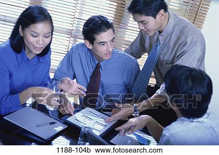 meeting, group, conference, business, businesspeople, Businesspeople conferring View Large Photo Image Stock Image - meeting, group, conference, business, businesspeople, Businesspeople conferring. Fotosearch