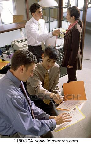 meeting, multiethnic, groups, desk, business, concepts, executives View Large Photo Image Picture - meeting, multiethnic, groups, desk, business, concepts, executives. Fotosearch