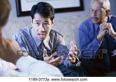 meeting, multiethnic, men, talking, gesturing, business View Large Photo Image Stock Image - meeting, multiethnic, men, talking, gesturing, business. Fotosearch