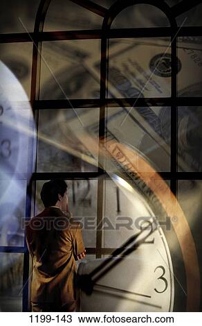 money, time, staring, window, business, Middle-aged View Large Photo Image Stock Image - money, time, staring, window, business, Middle-aged. Fotosearch