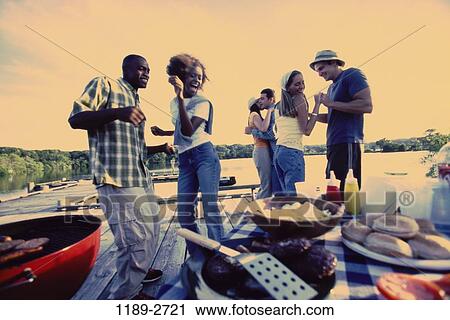 multiethnic, people, party, picnic, dancing, dance View Large Photo Image Stock Image - multiethnic, people, party, picnic, dancing, dance. Fotosearch