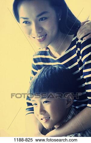 people, Asian, mother, family, parent View Large Photo Image Stock Photography - people, Asian, mother, family, parent. Fotosearch