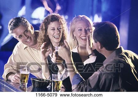 people, beer, drinking, bar, Middle-aged, restaurant View Large Photo Image Stock Photo - people, beer, drinking, bar, Middle-aged, restaurant. Fotosearch