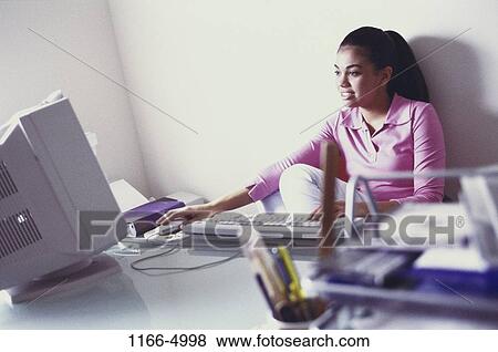 people, desk, home, keyboard, mouse, technology View Large Photo Image Stock Photo - people, desk, home, keyboard, mouse, technology. Fotosearch