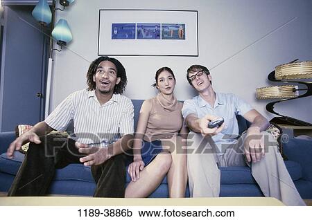 people, entertainment, television, TV, Entertainment media View Large Photo Image Stock Image - people, entertainment, television, TV, Entertainment media. Fotosearch