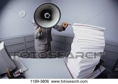 people, paper, desk, woman, paperwork, distorted View Large Photo Image Stock Photograph - people, paper, desk, woman, paperwork, distorted. Fotosearch