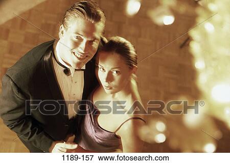 Stock Photo - people, party, formal, smiling, couple, dance. Fotosearch