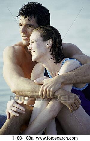 people, relaxation, couple, beach, romantic, tranquility, Middle-aged View Large Photo Image Stock Image - people, relaxation, couple, beach, romantic, tranquility, Middle-aged. Fotosearch