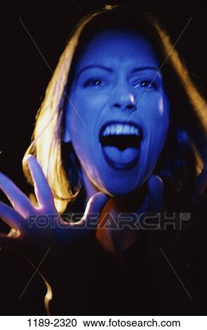 people, woman, fear, surprise, frightened, yelling, scary View Large Photo Image Stock Image - people, woman, fear, surprise, frightened, yelling, scary. Fotosearch