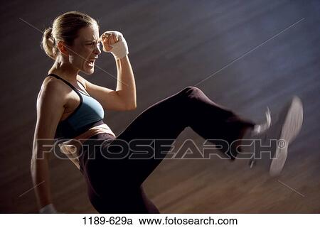 people, woman, healthy, motion, strength, exercise, blond View Large Photo Image Stock Image - people, woman, healthy, motion, strength, exercise, blond. Fotosearch