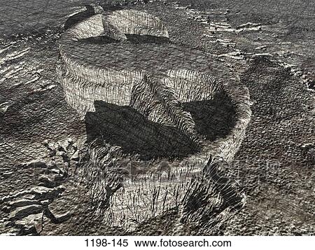 Stock Photography - rock, American, money, stone, strength, aerial, sign. Fotosearch