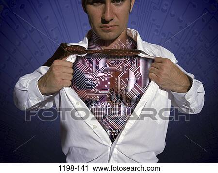 shirt, robot, computer, business, future, circuit View Large Photo Image Stock Image - shirt, robot, computer, business, future, circuit. Fotosearch
