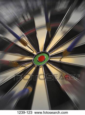 Stock Image - target, accuracy, competition, game, aim, goal, aiming. Fotosearch