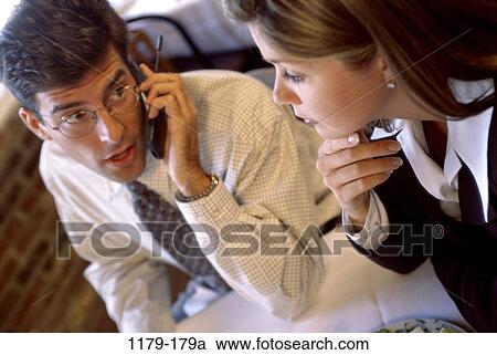 telephone, phone, business, Middle-aged, cell phone, cell, indoors View Large Photo Image Stock Image - telephone, phone, business, Middle-aged, cell phone, cell, indoors. Fotosearch