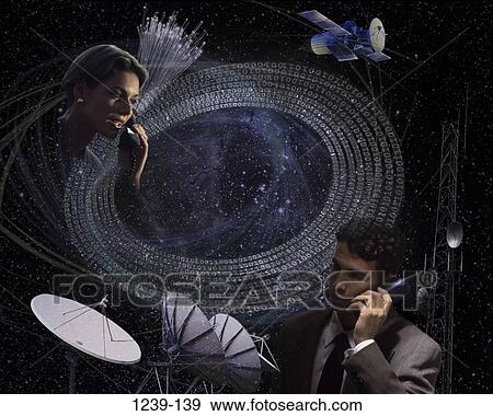 woman, binary, talking, technology, phone, business View Large Photo Image Stock Photo - woman, binary, talking, technology, phone, business. Fotosearch