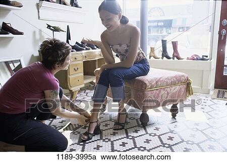 women, people, shoes, shopping, clothes, clothing View Large Photo Image Stock Image - women, people, shoes, shopping, clothes, clothing. Fotosearch
