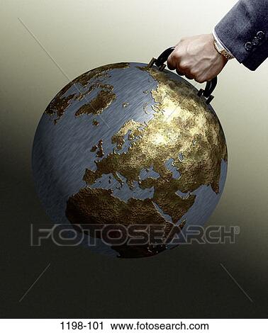 world, briefcase, globe, business, carrying, global View Large Photo Image Stock Image - world, briefcase, globe, business, carrying, global. Fotosearch