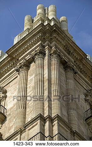 Architectural details of a cathedral, Malaga Cathedral, Malaga, Andalusia, Spain View Large Photo Image Stock Image - Architectural details of a cathedral, Malaga Cathedral, Malaga, Andalusia, Spain. Fotosearch