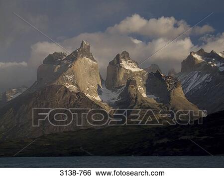 Clouds over mountains, Torres del Paine National Park, Patagonia, Chile View Large Photo Image Stock Photograph - Clouds over mountains, Torres del Paine National Park, Patagonia, Chile. Fotosearch