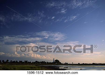 Clouds over the sea, St Marks Lighthouse, St Marks National Wildlife Refuge, Florida, USA View Large Photo Image Stock Image - Clouds over the sea, St Marks Lighthouse, St Marks National Wildlife Refuge, Florida, USA. Fotosearch