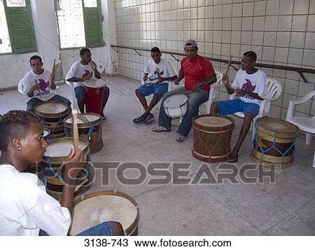 Drummers practicing with drums, Recife, Brazil View Large Photo Image Stock Image - Drummers practicing with drums, Recife, Brazil. Fotosearch