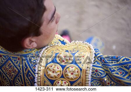 High angle view of a bullfighter, Spain View Large Photo Image Stock Image - High angle view of a bullfighter, Spain. Fotosearch