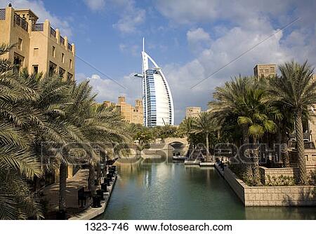 Hotel in a city, Burj Al Arab Hotel, Dubai, United Arab Emirates View Large Photo Image Stock Photograph - Hotel in a city, Burj Al Arab Hotel, Dubai, United Arab Emirates. Fotosearch
