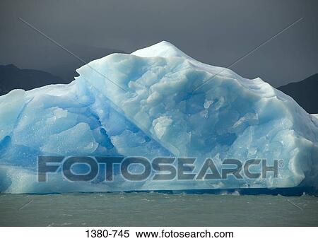 Icebergs floating on water, El Calafate, Patagonia, Argentina View Large Photo Image Stock Photography - Icebergs floating on water, El Calafate, Patagonia, Argentina. Fotosearch