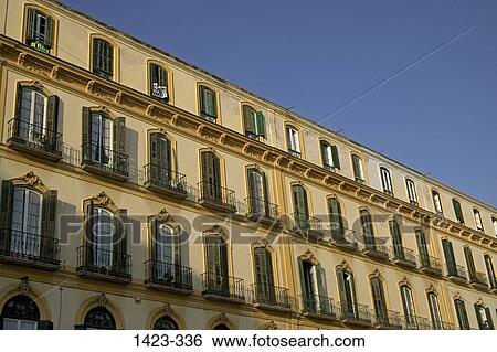 Low angle view of a building, Picasso's Birth-house, Plaza De La Merced, Malaga, Andalusia, Spain View Large Photo Image Stock Photograph - Low angle view of a building, Picasso's Birth-house, Plaza De La Merced, Malaga, Andalusia, Spain. Fotosearch
