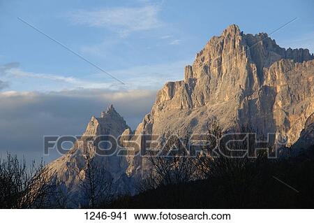 Low angle view of a mountain, Monte Antelao, Borca di Cadore, Veneto, Italy View Large Photo Image Stock Image - Low angle view of a mountain, Monte Antelao, Borca di Cadore, Veneto, Italy. Fotosearch